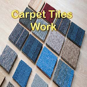 Carpet tile work